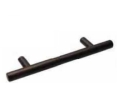 Epco BP128-VB Bar Pull, 5.04" (128mm) CTC, 7.4" (188mm) OA Length - Venetian Bronze Finish