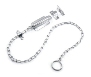 Epco CB-3-ZP Zinc Plated Steel Chain Bolt, 2-1/2" Length