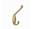 Epco CH101-ZAB-2 Zamack Coat & Hat Hook, Polybagged with Screws, 2" Projection - Antique Brass Finish