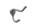 Epco CH105-ZBN-2 Zamack Coat & Hat Hook, Polybagged with Screws, 2-15/16" Projection - Brushed Nickel Finish