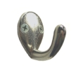 Epco CH201-ZC Zamack Wardrobe Hook, Bulk Packed, 1-1/4" Projection - Polished Chrome Finish