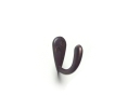 Epco CH203-ORB Zamack Small Single Wardrobe Hook, Polybagged with Screws, 1-1/2" Projection - Oil Rubbed Bronze Finish