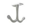 Epco CH301-ZMN-2 Zamack Ceiling Hook, Polybagged with Screws, 2-3/16" Projection - Matt Nickel Finish