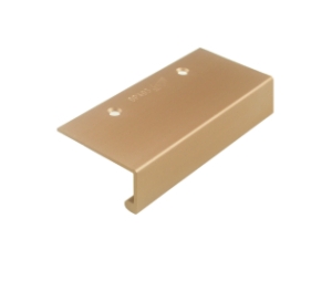 Epco DP403-BZ Aluminum Edge Pull, 1-7/8" CTC, 3-7/8" OA Length - Satin Bronze Anodized Finish