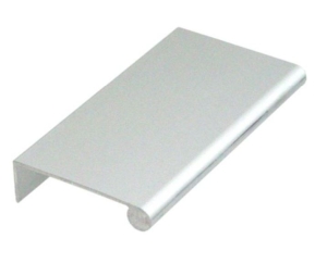 Epco DP41-A-3 Aluminum Edge Pull, 2" CTC, 3" OA Length - Satin Clear Anodized Finish