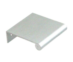Epco DP41-A Aluminum Edge Pull, 1" CTC, 1-1/2" OA Length - Satin Clear Anodized Finish