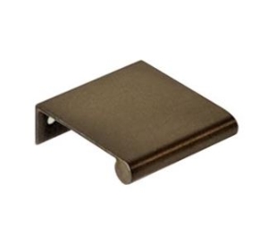 Epco DP41-BBZ Aluminum Edge Pull, 1" CTC, 1-1/2" OA Length - Brushed Bronze Finish