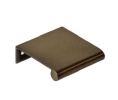 Epco DP41-BBZ Aluminum Edge Pull, 1" CTC, 1-1/2" OA Length - Brushed Bronze Finish