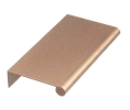 Epco DP41-BZ Aluminum Edge Pull, 1" CTC, 1-1/2" OA Length - Satin Bronze Anodized Finish