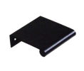Epco DP41-PBL Aluminum Edge Pull, 1" CTC, 1-1/2" OA Length - Polished Black Finish
