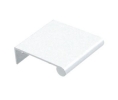 Epco DP41-WH Aluminum Edge Pull, 1" CTC, 1-1/2" OA Length - Gloss White Powdercoat Finish