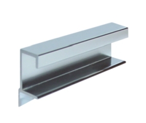 Epco DP412-PA Aluminum Drawer Pull, 3" CTC, 3-7/8" OA Length - Polished Aluminum Anodized Finish