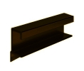 Epco DP412-2-ORB Aluminum Drawer Pull, 3" CTC, 3-7/8" OA Length - Oil Rubbed Bronze Finish