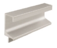 Epco DP417-L-A Aluminum Drawer Pull, 6 Ft. OA Length - Satin Clear Anodized Finish