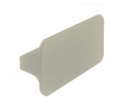 Epco DP418-A Aluminum Drawer Pull, 2-1/2" CTC, 3-1/16" OA Length - Satin Clear Anodized Finish