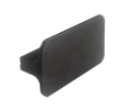 Epco DP418-BL Aluminum Drawer Pull, 2-1/2" CTC, 3-1/16" OA Length - Satin Black Anodized Finish