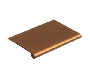 Epco DP42-BZ-3 Aluminum Edge Pull, 3" OA Length - Satin Bronze Anodized Finish