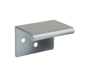 Epco DP44-DC Zinc Edge Pull, 1-1/4" CTC, 2" OA Length - Dull Chrome Finish
