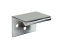 Epco DP44-PC Zinc Edge Pull, 1-1/4" CTC, 2" OA Length - Polished Chrome Finish