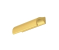 Epco DP45-B Aluminum Drawer Pull, 3" CTC, 3-7/8" OA Length - Satin Brass Finish Anodized Finish