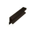 Epco DP46-2-BL Aluminum Drawer Pull, 3" CTC, 3-7/8" OA Length - Satin Black Anodized Finish