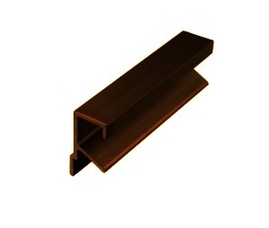 Epco DP46-2-ORB Aluminum Drawer Pull, 3" CTC, 3-7/8" OA Length - Oil Rubbed Bronze Finish