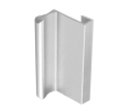 Epco GP15-A Aluminum Sliding Door Pull, 2-3/4" Length - Satin Clear Anodized Finish