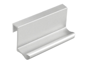 Epco GP15-L-M Aluminum Sliding Door Pull, 6 Ft. Length - Mill Finish