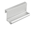 Epco GP15-L-M Aluminum Sliding Door Pull, 6 Ft. Length - Mill Finish