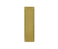 Epco GP17-B Plastic Adhesive Sliding Door Pull, 2-13/16" x 13/16" x 1/8" Dimensions - Brass Finish
