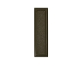 Epco GP17-BZ Plastic Adhesive Sliding Door Pull, 2-13/16" x 13/16" x 1/8" Dimensions - Dark Bronze Finish
