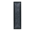 Epco GP17-BL Plastic Adhesive Sliding Door Pull, 2-13/16" x 13/16" x 1/8" Dimensions - Black Finish