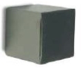 Epco KP20-SN Zinc Knob, 3/4" Square - Satin Nickel Finish