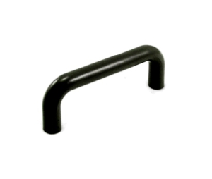 Epco MC303-2-BL Plastic Pull, 3.78" (96mm) CTC, 25/64" Diameter - Black Finish