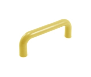 Epco MC302-2-PB Plastic Pull, 3" CTC, 25/64" Diameter - Polished Brass Finish