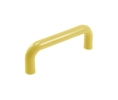 Epco MC302-2-PB Plastic Pull, 3" CTC, 25/64" Diameter - Polished Brass Finish