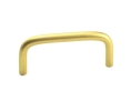 Epco MC402-3.5-B Aluminum Wire Pull, 3.5" CTC, 5/16" Diameter - Satin Brass Finish Anodized Finish