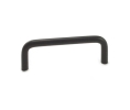 Epco MC402-3.5-BL Aluminum Wire Pull, 3.5" CTC, 5/16" Diameter - Satin Black Anodized Finish