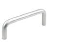 Epco MC404-64-A Aluminum Wire Pull, 2.52" (64mm) CTC, 5/16" Diameter - Satin Clear Anodized Finish