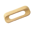 Epco WP26 Surface Mount Wood Pull, 3.78" (96mm) CTC, 4-9/16" OA Length - Unfinished Oak