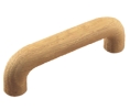 Epco WP32 Surface Mount Wood Pull, 3-1/2" CTC, 4-1/8" OA Length - Unfinished Oak