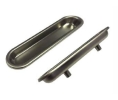 Epco WP38-DC Zinc Recessed Pull, 1-13/16" Diameter, 7/32" Deep - Dull Chrome Finish