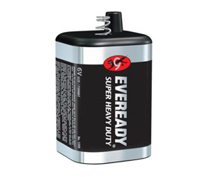 Eveready 466M Super Heavy Duty® 6V Lantern Battery