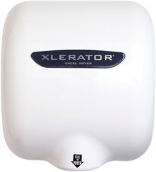 Excel XL-BW Xlerator Automatic Hand Dryer-White Thermoset Cover-Surface Mounted