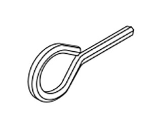 Falcon 060109 19 Panic Hex Dogging Key 7/32" 10 Pack