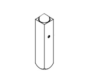 Falcon 610045 F19V Bottom Bolt Assembly