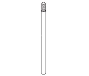 Falcon 650017 12" Concealed Vertical Extension Rod 