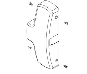 Falcon 650255 US10 Center Case Cover Kit, Satin Bronze