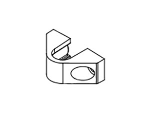 Falcon 650386 Rod Guide Kit with Screws