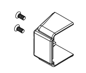 Falcon 650343 19 Channel End Cap Kit with Screws